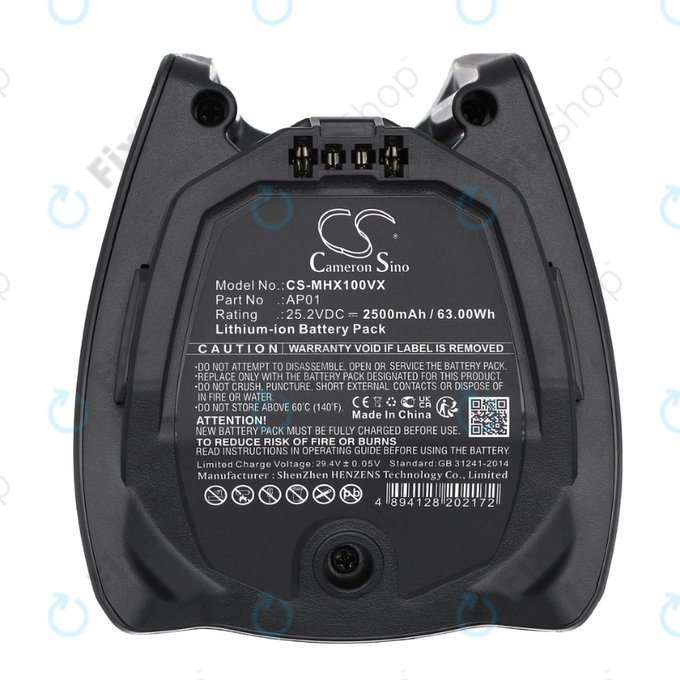 Miele HX-series - Baterie AP01 Li-Ion 25.2V 2500mAh HQ