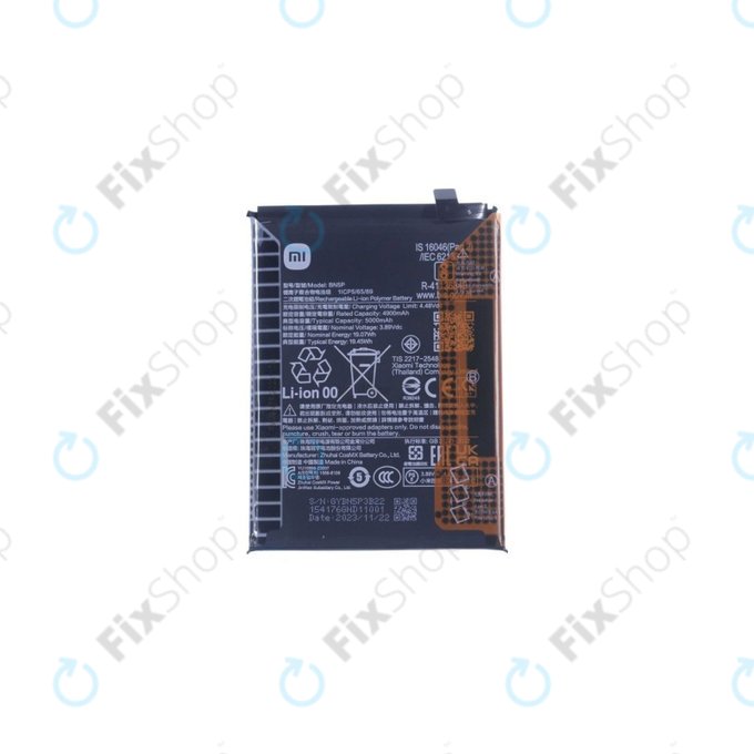 Xiaomi Redmi Note 13 5G 2312DRAABC - Baterie BN5P 5000mAh - 1330102000116B Genuine Service Pack