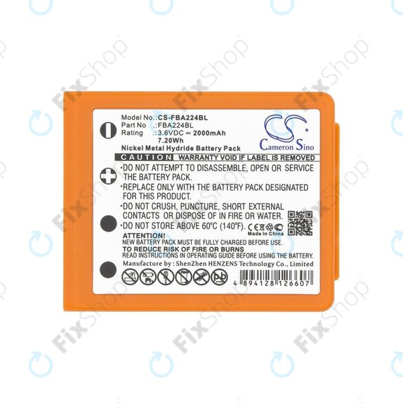 HBC Radiomatic Keynote, Linus 4, Micron 4, 5, 6, 7, Patrol D, Quadrix, Vector Pro - Baterie BA223000, BA223030, FUB6 2000mAh HQ