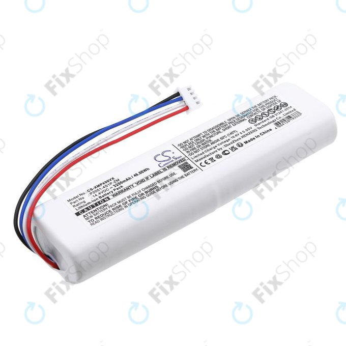 Baterie pro Xiaomi Mi Robot Vacuum Mop 2, Mijia Sweeping Vacuum Cleaner 2C, 3200mAh, Li-Ion, 14.4V, P2051-4S1P-ZM, HQ