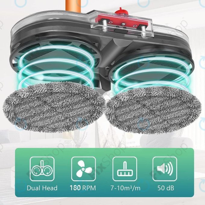 Dyson V-series, Outsize - Elektrická Hlavica s Mopem a Nádržkou