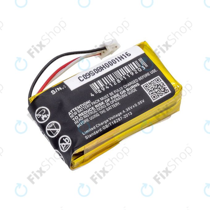 Baterie pro GoPro Hero +, 800mAh, Li-Polymer, 3.7V, PR-062334, HQ