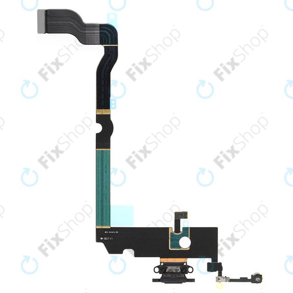 Apple iPhone XS Max - Nabíjecí Konektor + Flex Kabel (Space Gray)