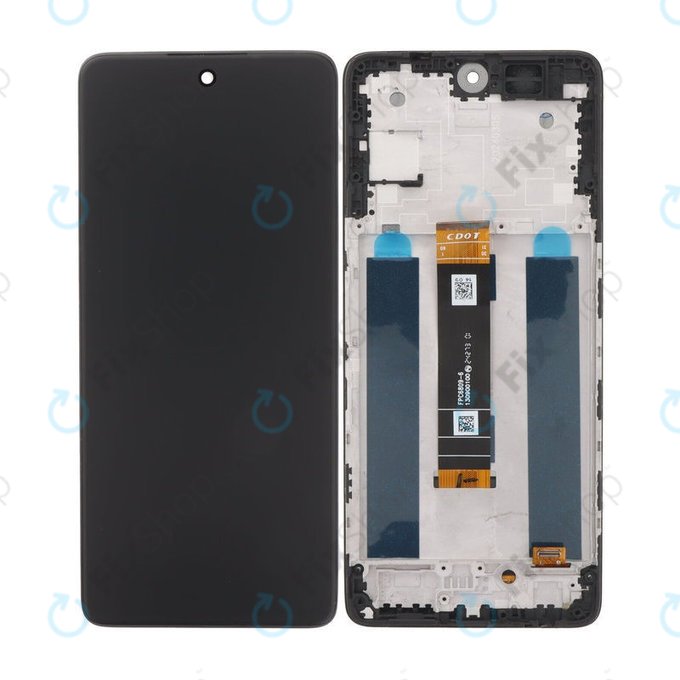 TCL 50 Pro NxtPaper - LCD Displej + Dotykové Sklo + Rám (Matte Black) TFT
