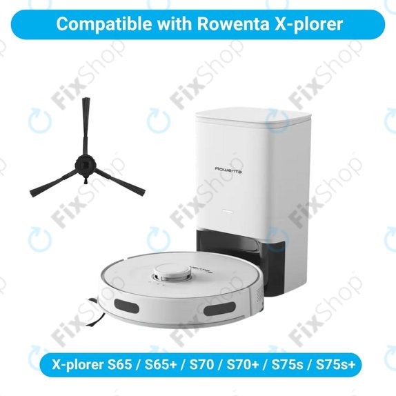 Rowenta X-plorer S65, S65+, S70, S70+, S75s, S75s+ - Boční kartáč