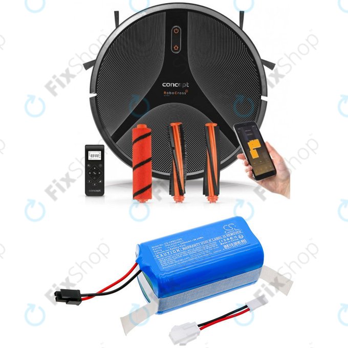 Baterie pro Concept VR2020, VR2110, VR3105, 3350mAh, Li-Ion, 14.4V, PNC423894511, HQ