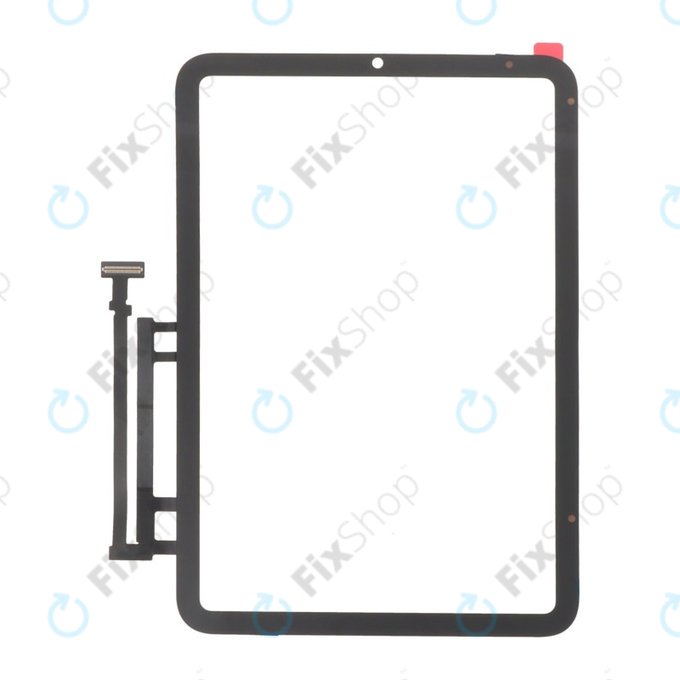 Dotykové sklo s lepkou pro iPad Mini 6, Mini (2024), Black