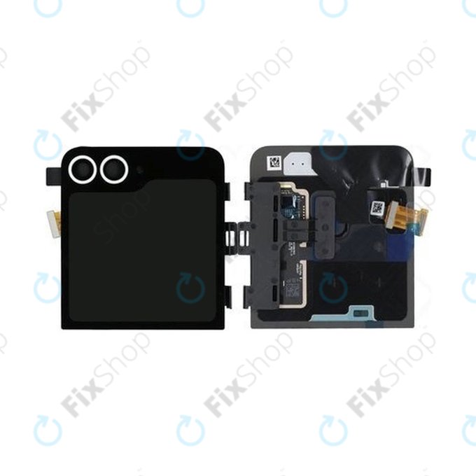 Samsung Galaxy Z Flip 6 F741B - LCD Displej + Dotykové Sklo + Rám (Vnější) (White) - GH97-30012F Genuine Service Pack