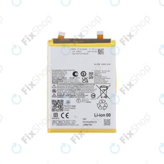 Motorola Edge 50 Fusion, Edge (2024) - Baterie QC50 5000mAh