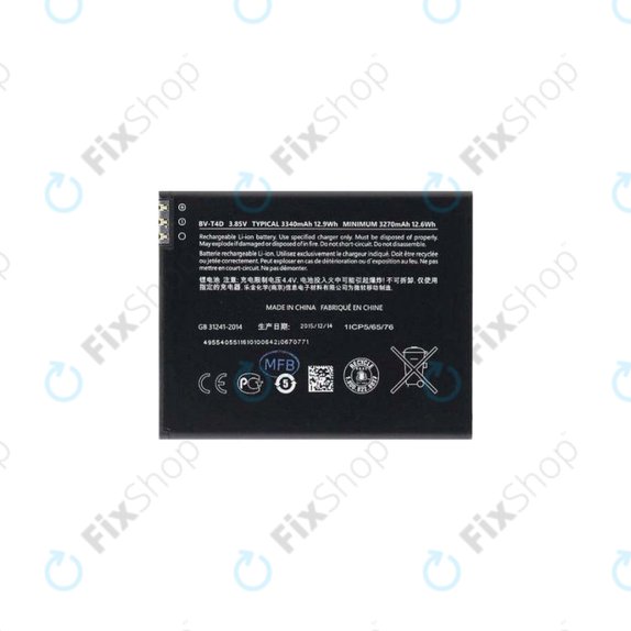 Microsoft Lumia 950 XL - Baterie BV-T4D 3340mAh