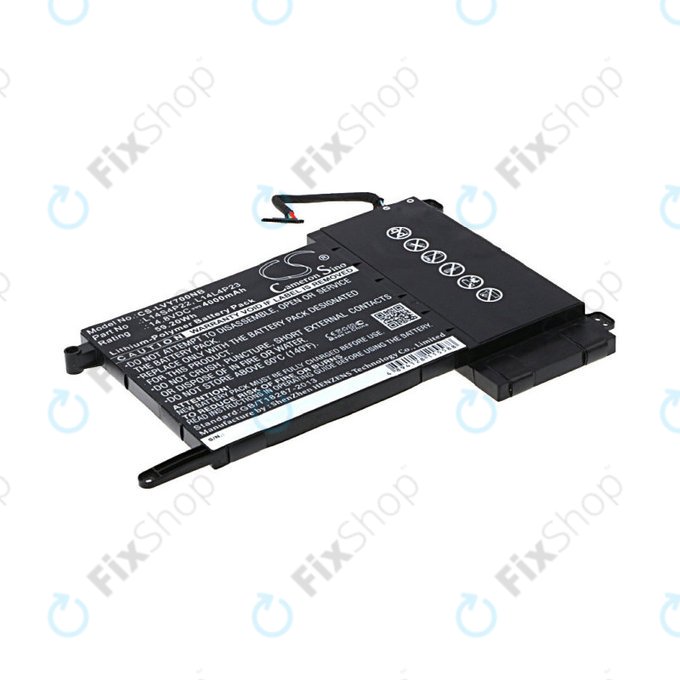 Baterie pro Lenovo Eraser Y700, IdeaPad Y700, 4000mAh, Li-Pol, 14.8V, L14S4P22, HQ