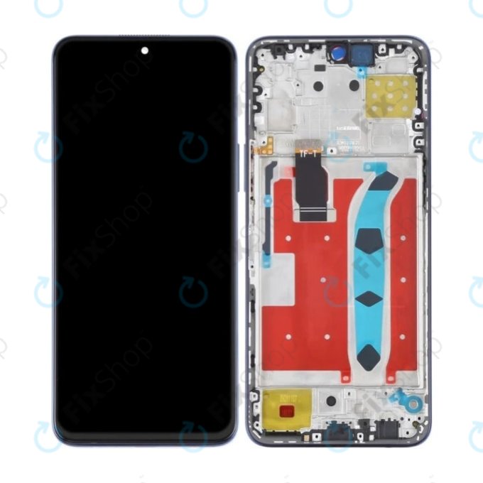Honor X8 - LCD Displej + Dotykové Sklo + Rám (Ocean Blue) TFT