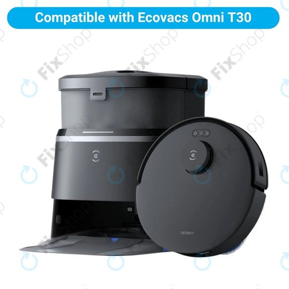 Sada náhradních dílů pro Ecovacs Omni T30 (2x Hlavní kartáč, 4x Filtr, 4x Boční kartáč, 8x Mopovací útěrka, 4x Sáček na prach)