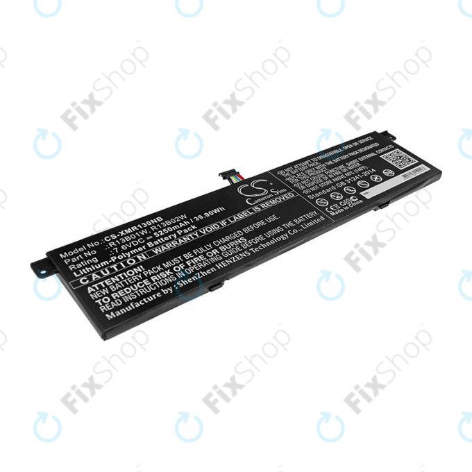 Baterie pro Xiaomi Inchmi Aair 13.3, Xiaomi Mi Notebook Air 13.3 2018, 5250mAh, Li-Pol, 7.6V, R13B01W, HQ