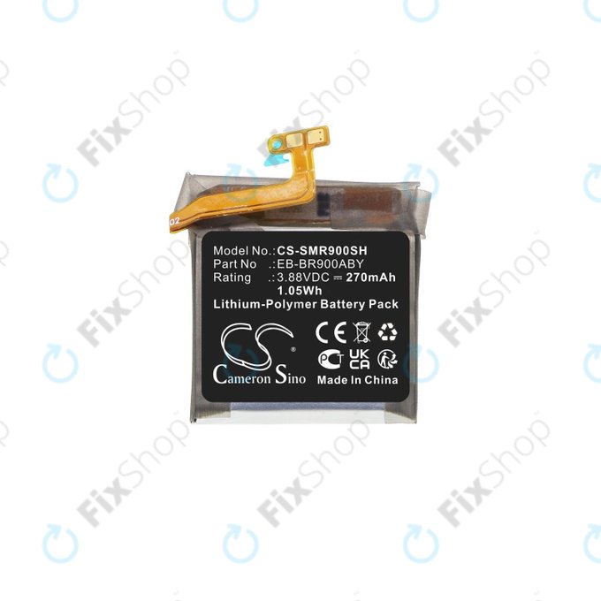 Baterie pro Samsung Watch 5 40mm, 270mAh, Li-Pol, 3.88V, EB-BR900ABY, HQ