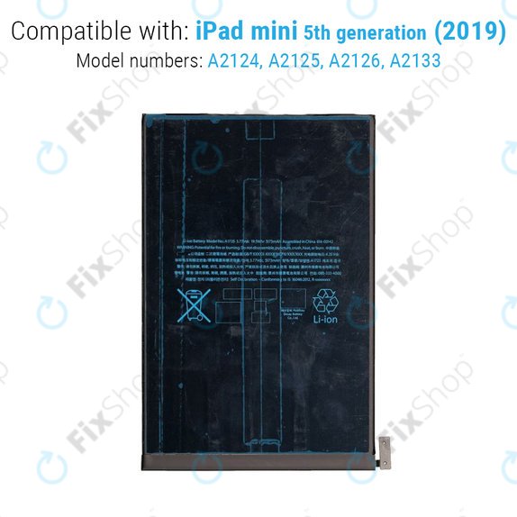 Baterie pro iPad Mini 5, 5124mAh