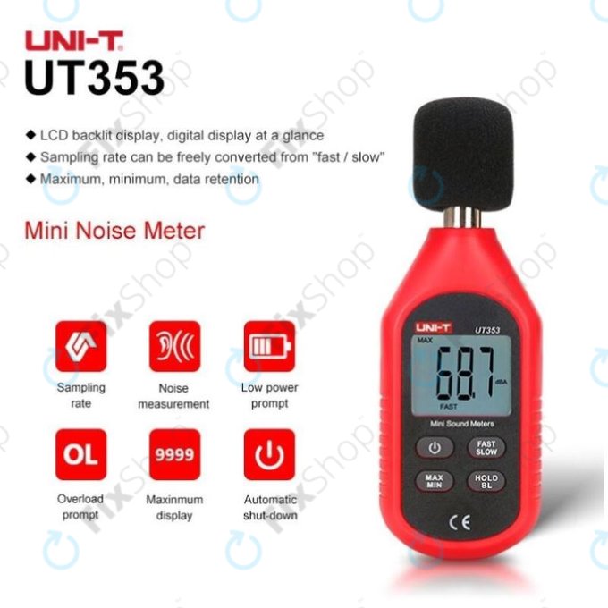 UNI-T UT353 - Kompaktní Zvukoměr