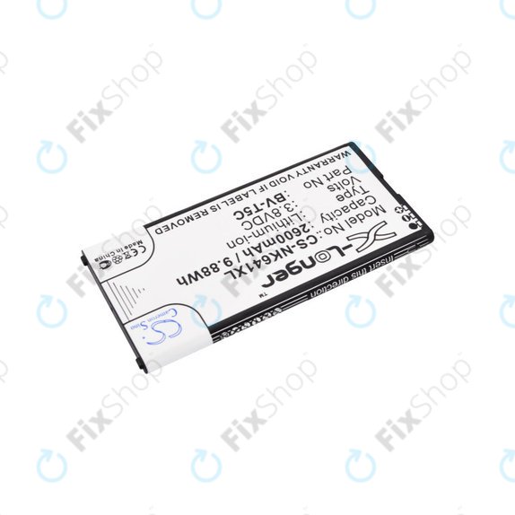 Baterie pro Microsoft Lumia 640, 2600mAh, Li-Ion, 3.8 V, BV-T5C, HQ