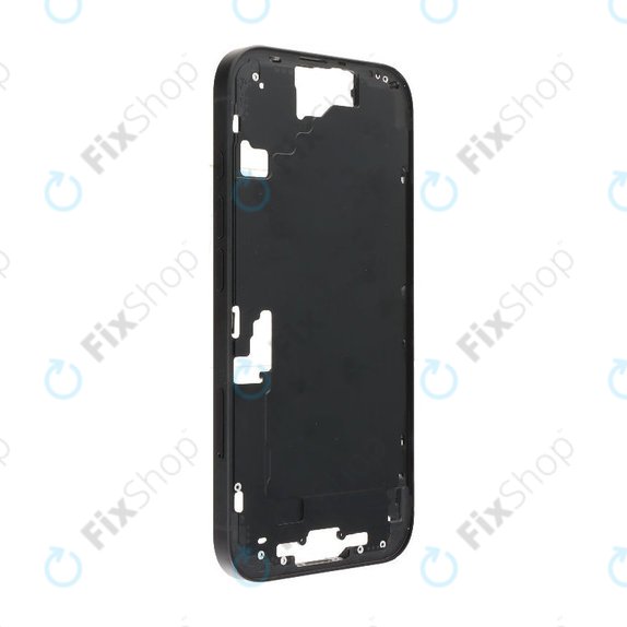 Apple iPhone 16 - Střední rám + Tlačítka zapínání + Hlasitosti (Black)