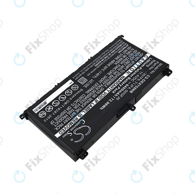 Baterie pro Dell Inspirion 15, 6400mAh, Li-Pol, 11.4V, 357F9, HQ