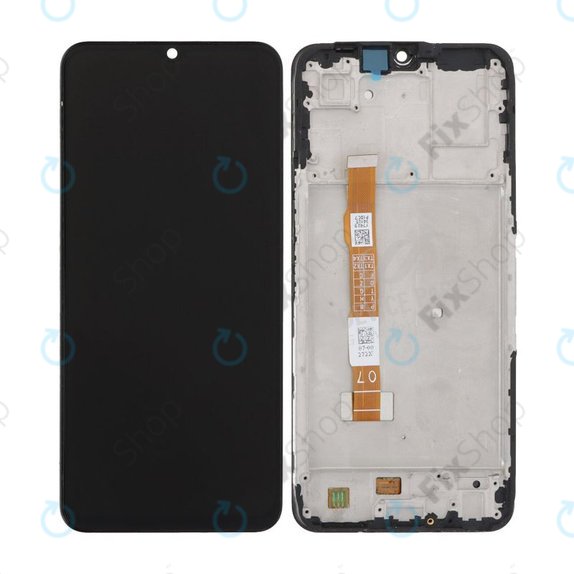 Vivo Y55 - LCD Displej + Dotykové Sklo + Rám (Starlight Black) TFT