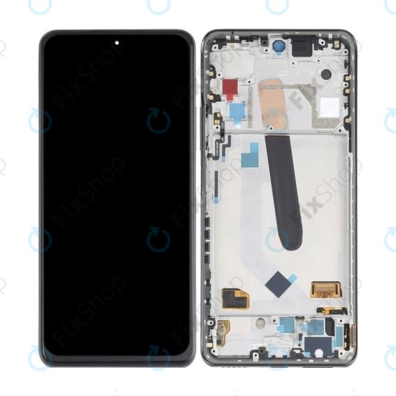 Xiaomi Mi 11i - LCD Displej + Dotykové Sklo + Rám (Cosmic Black) OLED