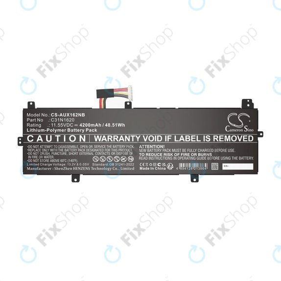 Baterie pro Asus BX430, Expertbook B5440fa, P5240ua-1a, 4200mAh, Li-Pol, 11.55V, C31N1620, HQ