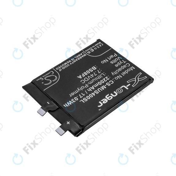 Baterie pro Xiaomi Black Shark 4, 2200mAh, Li-Pol, 7.74 V, BS08FA, HQ