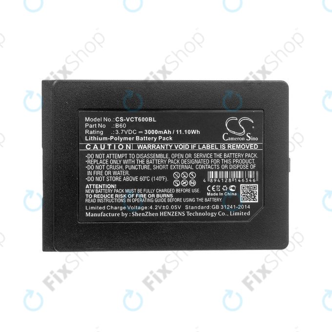 Baterie pro Vectron Mobilepro 3, Vectron Mobilepro III, 3000mAh, Li-Pol, 3.7V, B60, HQ