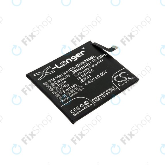 Baterie pro Xiaomi Mi 9T, Redmi K20, 3900mAh, Li-Pol, 3.85 V, BP41, HQ