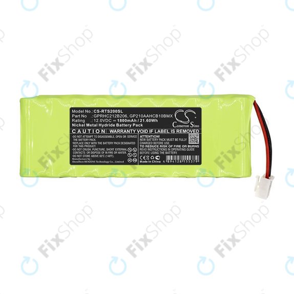 Baterie pro Roto RT2, Roto Sf G2, 1800mAh, Ni-MH, 12V, 2412-3011, HQ