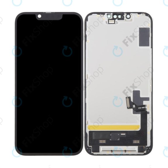 Displej Soft OLED pro iPhone 16e, 17e, Dotykové sklo s rámem, FixPremium