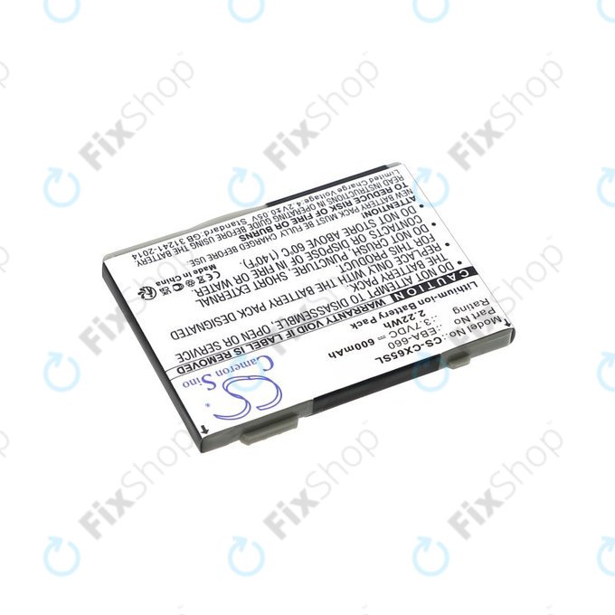 Baterie pro Siemens M8, A31, CS66, SS66, 600mAh, Li-Ion, 3.7V, EBA-660, HQ