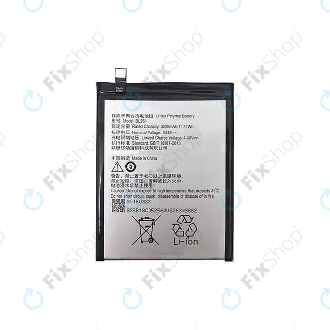 Lenovo VIBE K5 Note A7020a40 - Baterie BL261 3500mAh