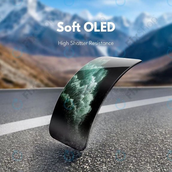 Displej Soft OLED pro iPhone 13, Dotykové sklo s rámem, DIAGNOSTIC