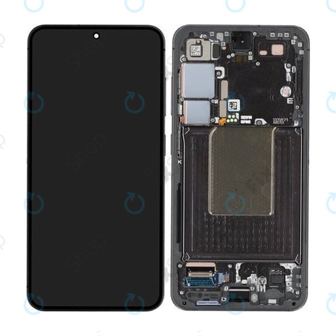 Samsung Galaxy S24 S921B - LCD Displej + Dotykové Sklo + Rám (Onyx Black) TFT
