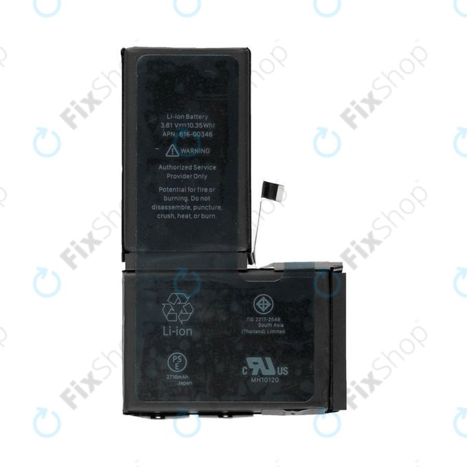 Baterie pro iPhone X, 2716mAh