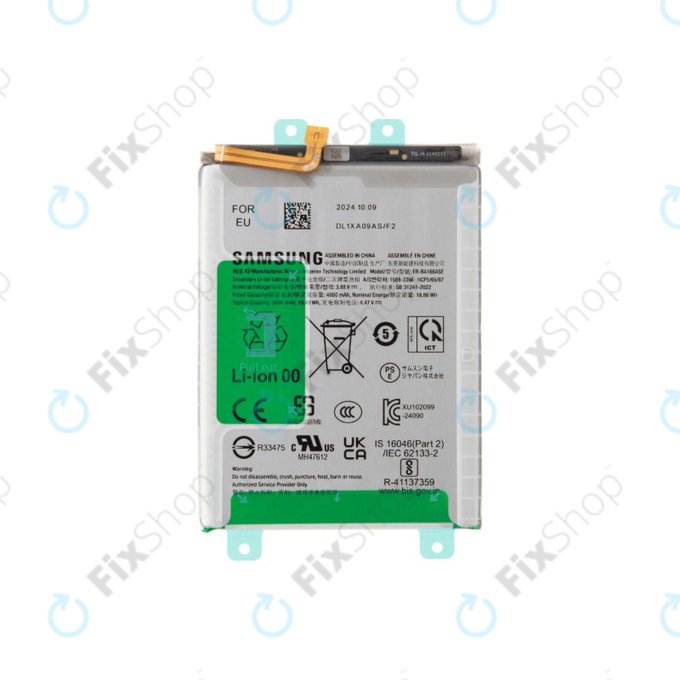 Baterie pro Samsung A17 4G, A17 5G, A175B, A176B, EB-BA166ASE, GH82-38076A, Genuine Service Pack