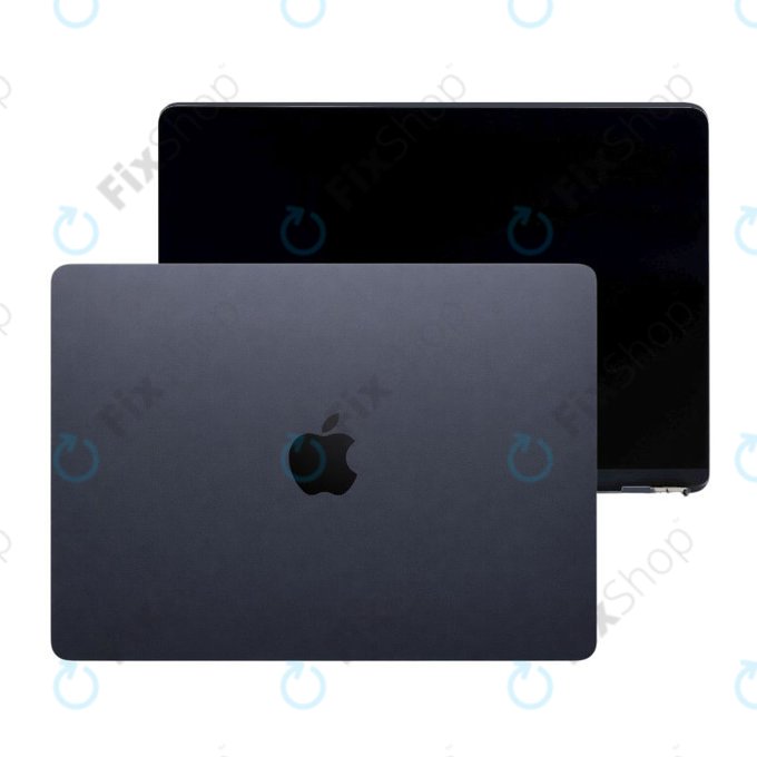 LCD displej pro MacBook Air 13", A3240 (2025), s předním sklem a krytem, Midnight, 661-50105, Genuine Apple
