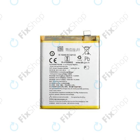OnePlus 6T, OnePlus 7 - Baterie BLP685 3700mAh