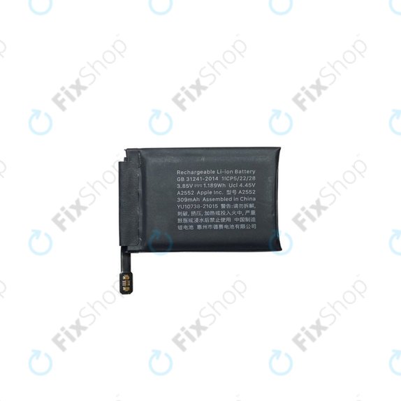 Baterie pro Apple Watch 7 45mm, 309mAh, A2552, Refurbished