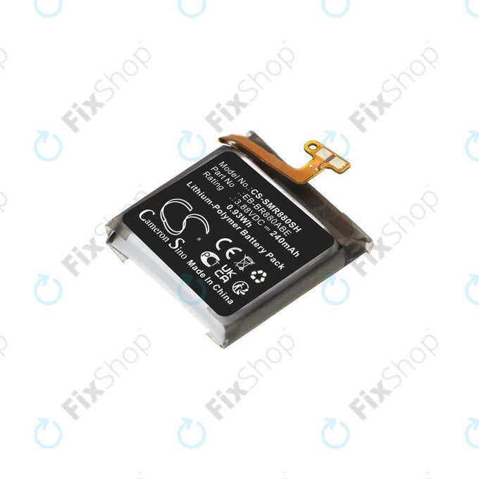 Baterie pro Samsung Galaxy Watch 4 40mm, Watch4 Classic 42mm, 240mAh, Li-Pol, 3.88V, EB-BR880ABE, HQ