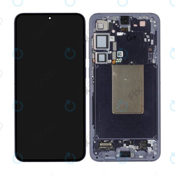 Samsung Galaxy S24 Plus S926B - LCD Displej + Dotykové Sklo + Rám (Cobalt Violet) - GH82-33410C Genuine Service Pack