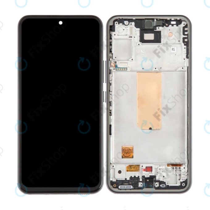 Samsung Galaxy A54 5G A546B - LCD Displej + Dotykové Sklo + Rám (Black) OLED