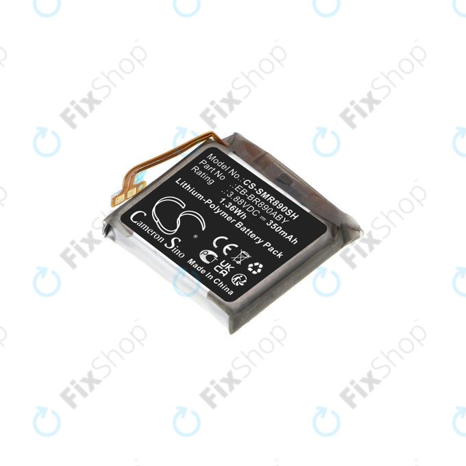 Baterie pro Samsung Galaxy Watch4 Classic 46 mm, 350mAh, Li-Pol, 3.88V, EB-BR890ABY, HQ