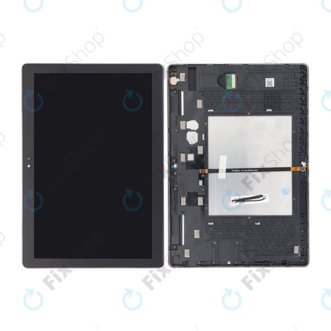 Lenovo Tab M10 TB-X605F, TB-X605N, TB-X605M - LCD Displej + Dotykové Sklo + Rám (Black) TFT