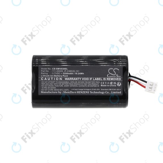 Baterie pro Sonos Roam, 5200mAh, Li-Ion, 3.7V, 111-00005, HQ