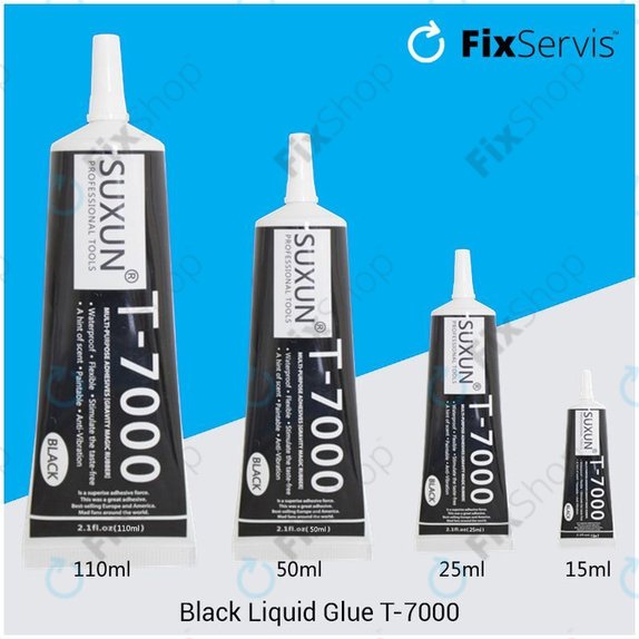 Adhesive Lepidlo T-7000 - 15ml (Černá)