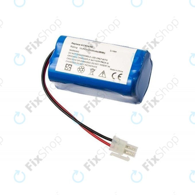 Ecovacs Deebot CEN-series, CR-series, N79-series, X500-series - Baterie 4ICR19/65 Li-Ion 14.8V 2600mAh