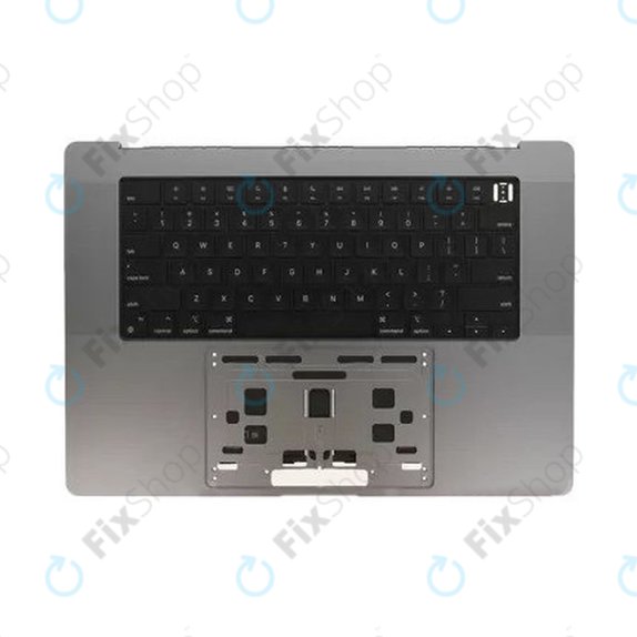 Horní rám klávesnice pro MacBook Pro 16" A2780 (2023), s klávesnicí US a baterií, Space Gray, 661-32189, Genuine Apple